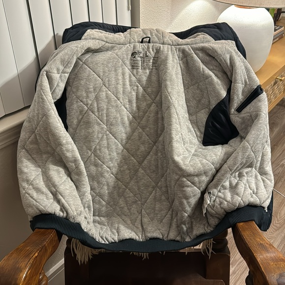 Bass Pro Shops Blue/Gray Hooded Men’s Jacket Size Large - Picture 4 of 7